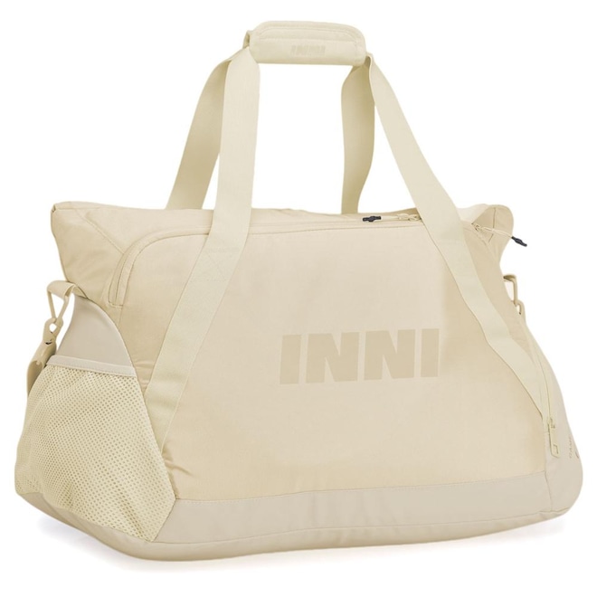 Bolsa Inni Duffel Game Champagne Unissex - Foto 1