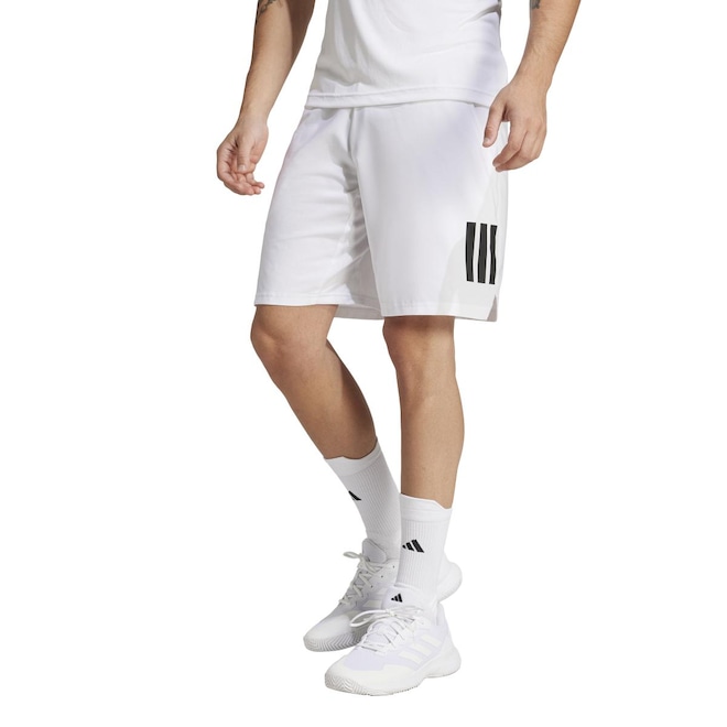 Bermuda adidas Club Tennis Climacool 3-Stripes Masculina - Foto 1