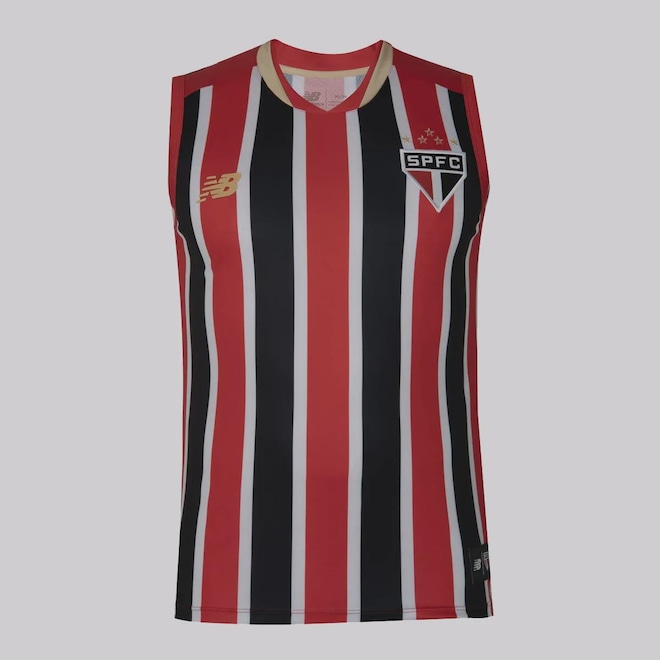 Camiseta Regata do São Paulo II 2025 New Balance Masculina - Foto 1