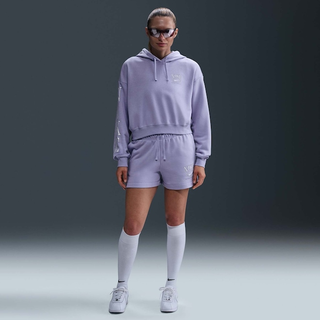 Blusão Feminino Nike Sportswear Club Fleece - Foto 1