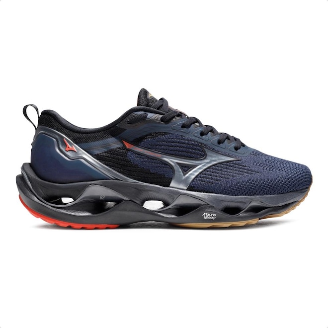Tênis Mizuno Wave Stratos 3 - Unissex - Foto 1
