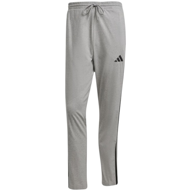 Calça Adidas Single Jersey 3 STRIP Masculina - Foto 1
