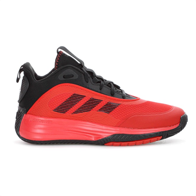Tênis Adidas Own The Game 3.0 Vermelho e Preto - Masculino - Foto 1