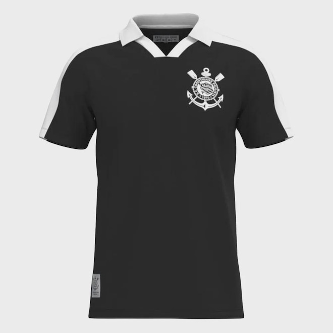 CAMISA POLO BOMACHE CORINTHIANS BLOCK MASCULINO - Foto 1