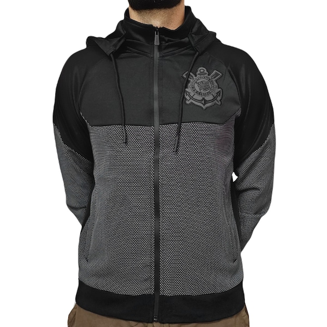 Jaqueta do Corinthians Classic Símbolo Coimbra Masculina - Foto 1