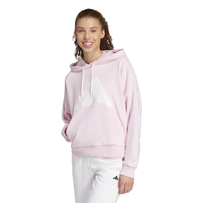 Blusão Feminino adidas Essentials Big Logo - Foto 1