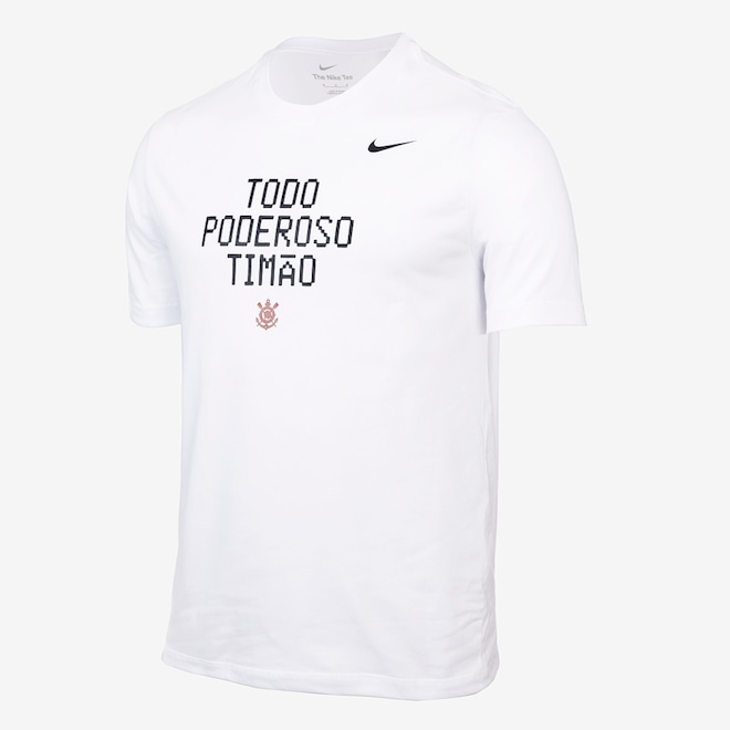 Camiseta do Corinthians Verbiage Nike Masculina - Foto 1