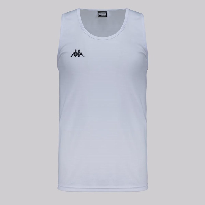 Camiseta Regata Kappa Basic Listrada Masculina - Foto 1