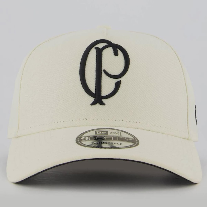Boné Adulto New Era Corinthians CP 940 Aba Curva - Foto 1