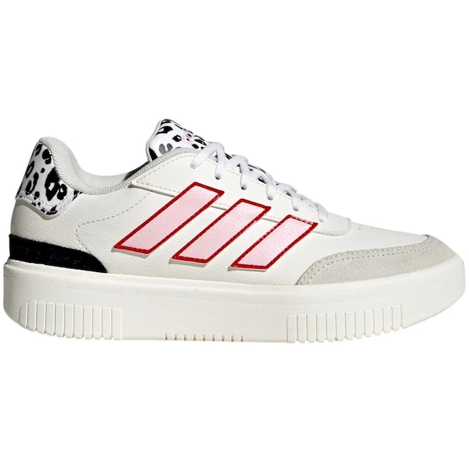Tênis Adidas Courtblock Bold - Feminino - Foto 1