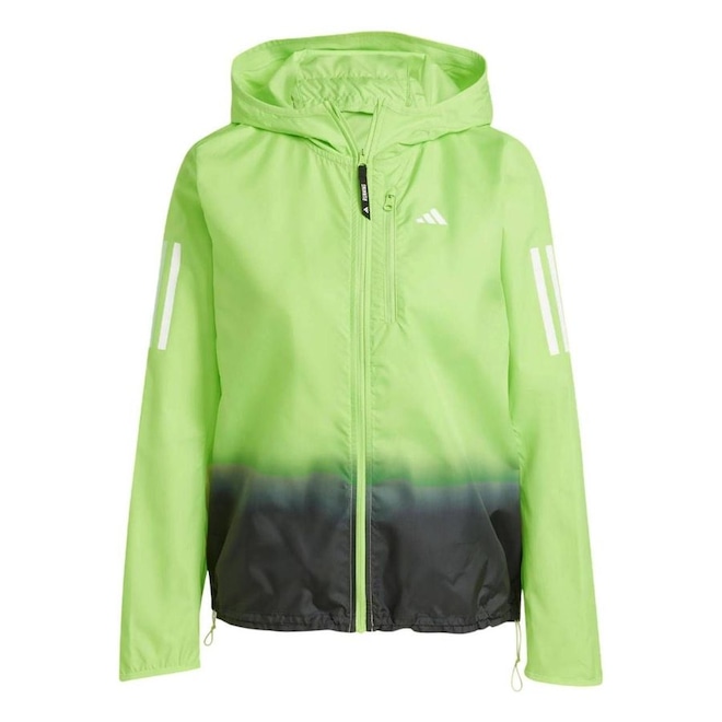 Jaqueta Corta Vento Adidas Own The Run Base - Feminina - Foto 1