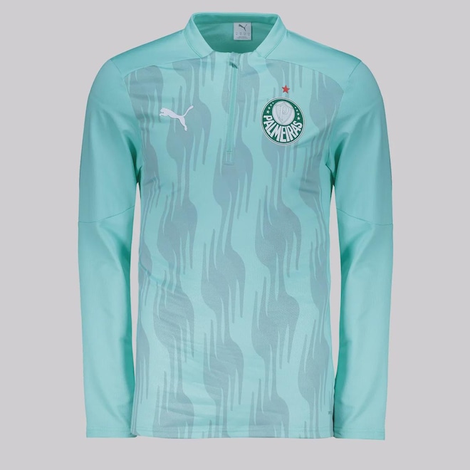 Blusão Masculino do Palmeiras 2025 Puma Pré-Jogo - Foto 1