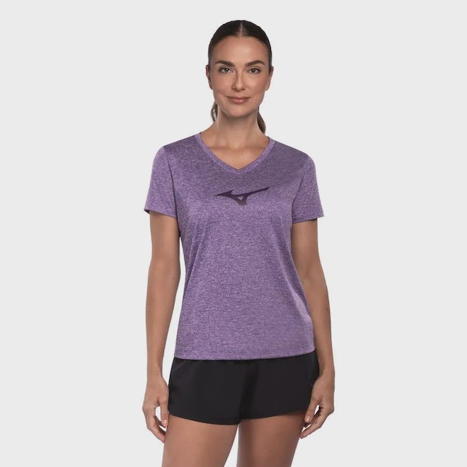 Camiseta Mizuno Big Logo Feminina - Foto 1