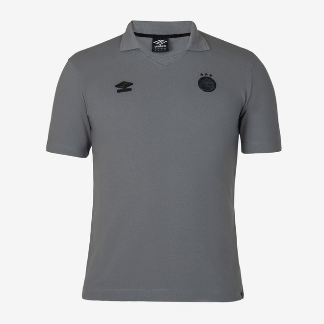 Camisa Polo Umbro Grêmio Viagem 2025 - Masculina - Foto 1