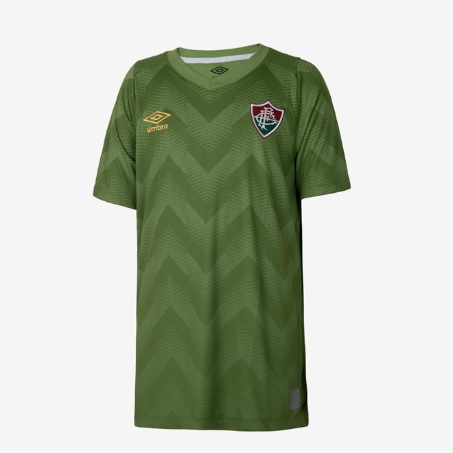 Camisa Umbro Goleiro Fluminense Of. 2024 - Infantil - Foto 1