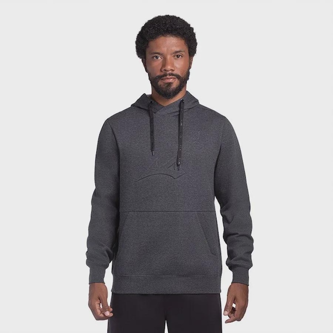 Blusão de Moletom Masculino Mizuno Soft II - Foto 1