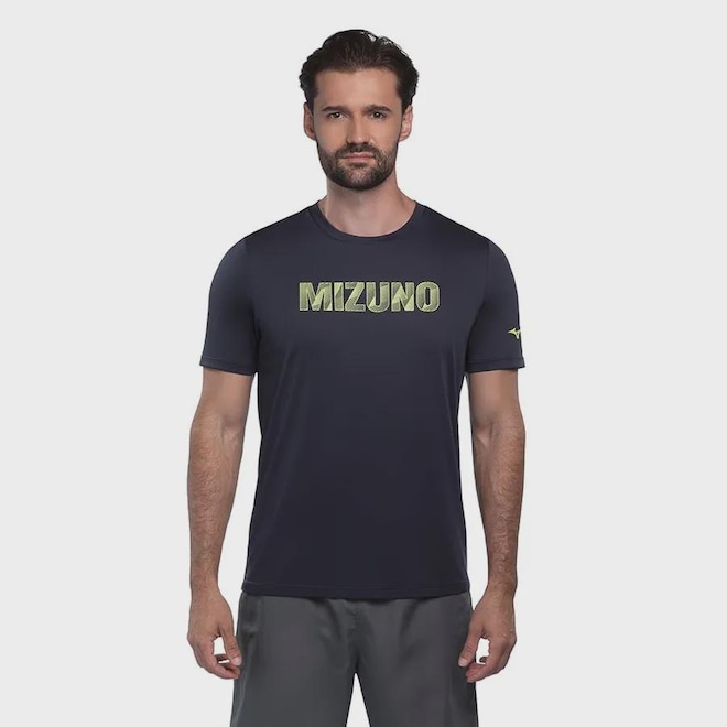 Camiseta Mizuno Energy Stamp Masculina - Foto 1