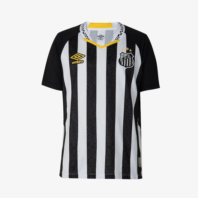 Camisa do Santos Infantil Umbro 2025 Uniforme 2 Torcedor - Foto 1