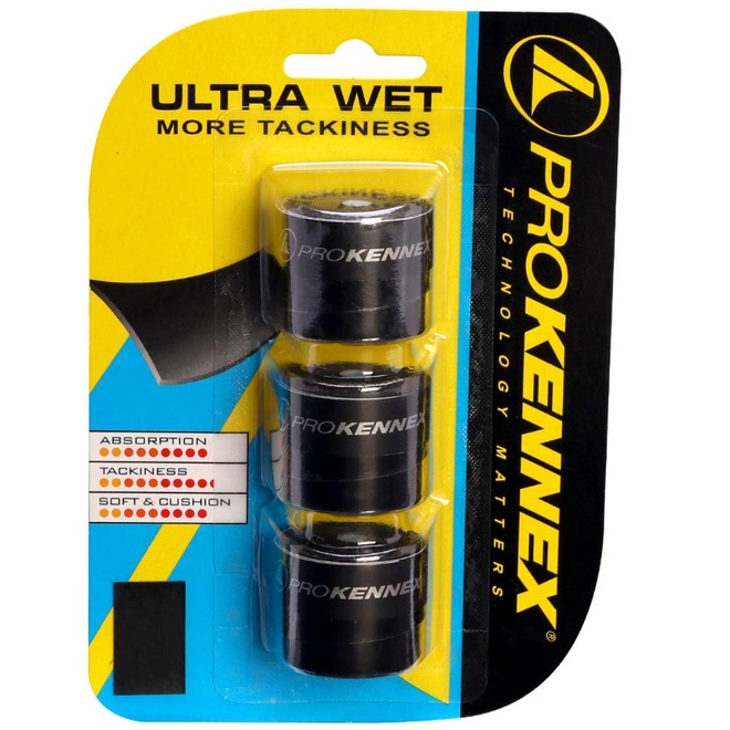 Overgrip Prokennex Ultra Wet com 03 Unidades - Foto 1