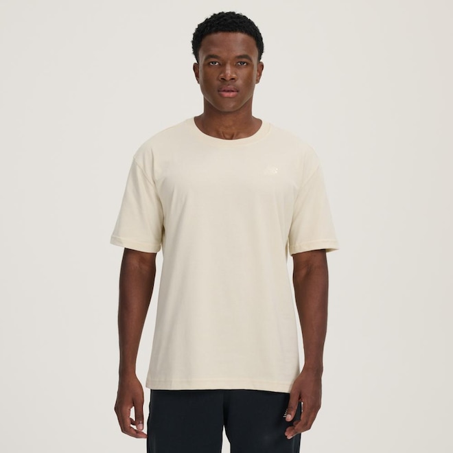 Camiseta New Balance Small Logo - Masculina - Foto 1