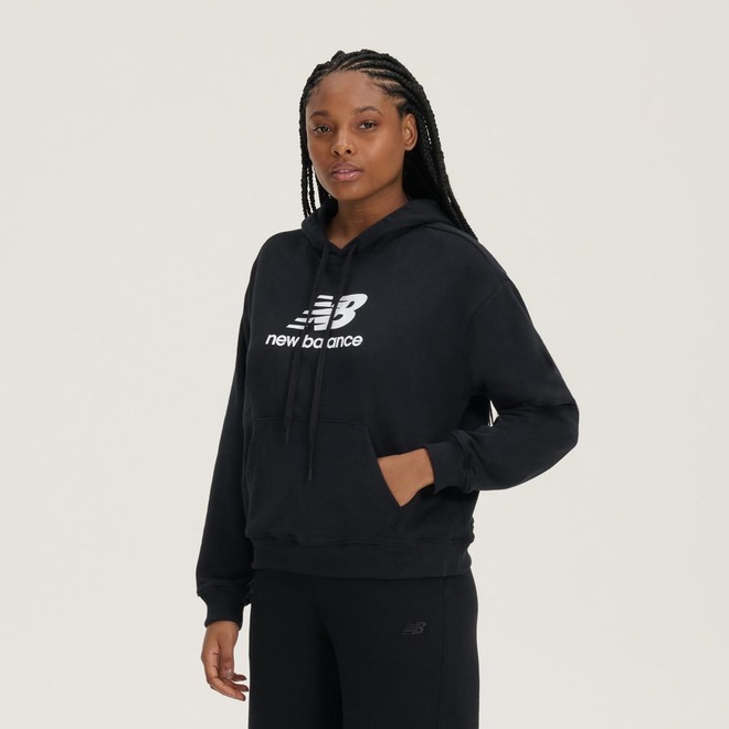 Blusão New Balance Com Capuz Essentials - Feminino - Foto 1