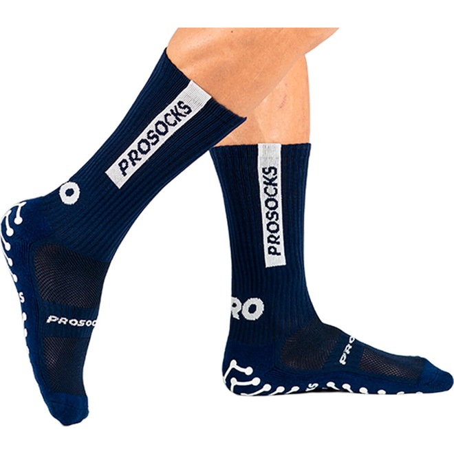 Meia Cano Alto ProSocks Esportiva Futebol UltraGrip Unissex - Foto 1