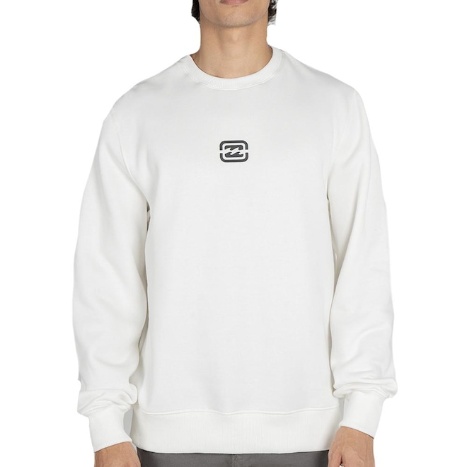 Blusão de Moletom Masculino Billabong Careca Bracket Wave - Foto 1