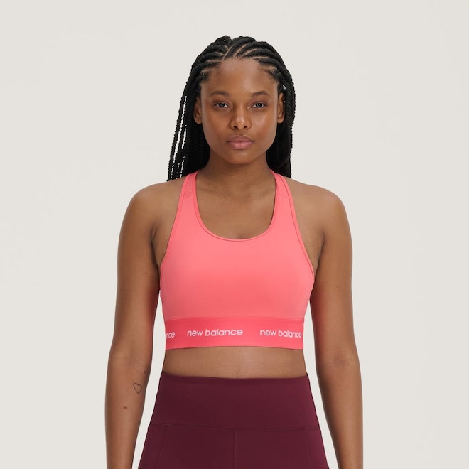 Top Feminino New Balance Sport Essentials Active - Foto 1