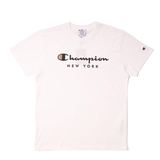 Camiseta Masculina Champion Script New York - Foto 1