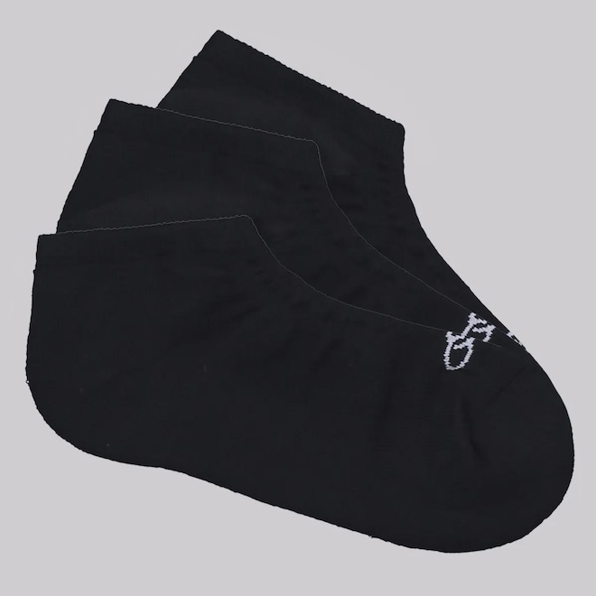 Meia Cano Invisível Olympikus - 03 pares - Unissex - Foto 1