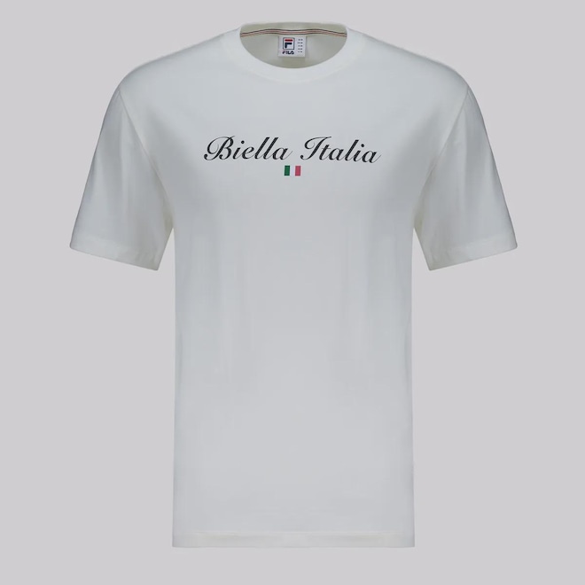 Camiseta Fila Biella Italia Masculina - Foto 1