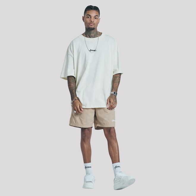 Camiseta Approve Oversized Only Masculina - Foto 1