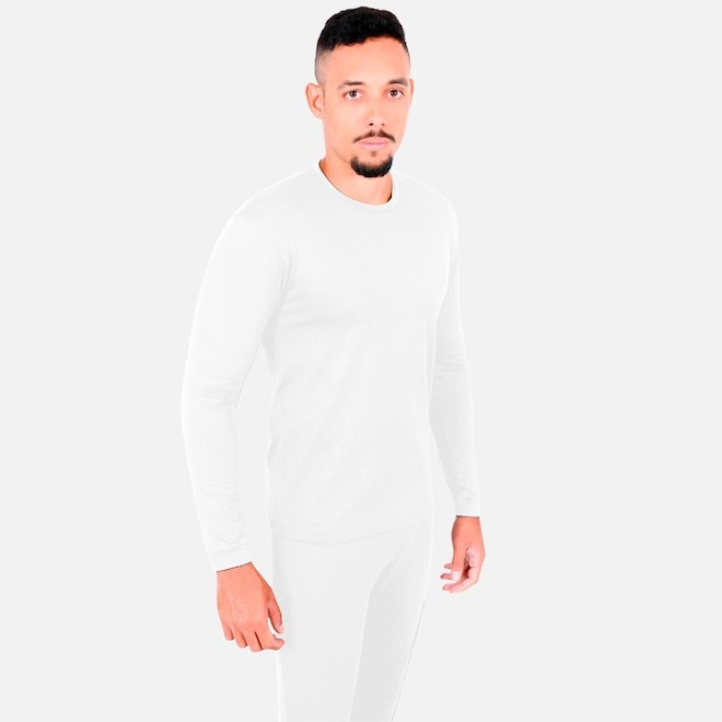 Conjunto Térmico Segunda Pele RT Frio Extremo Thermo Tec 250g Masculino - Foto 1