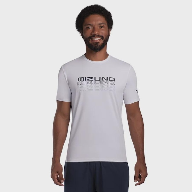 Camiseta Masculina Mizuno Focus Stamp - Foto 1