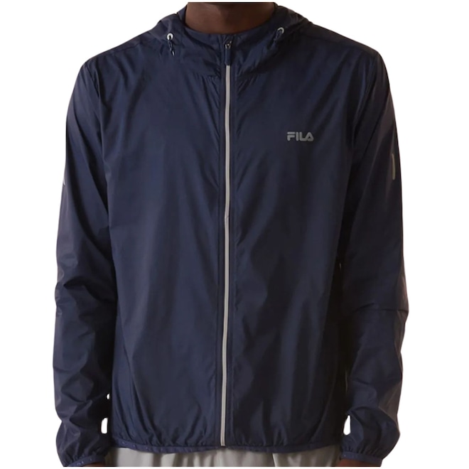 Jaqueta Corta Vento Masculina Fila Racer Run - Foto 1