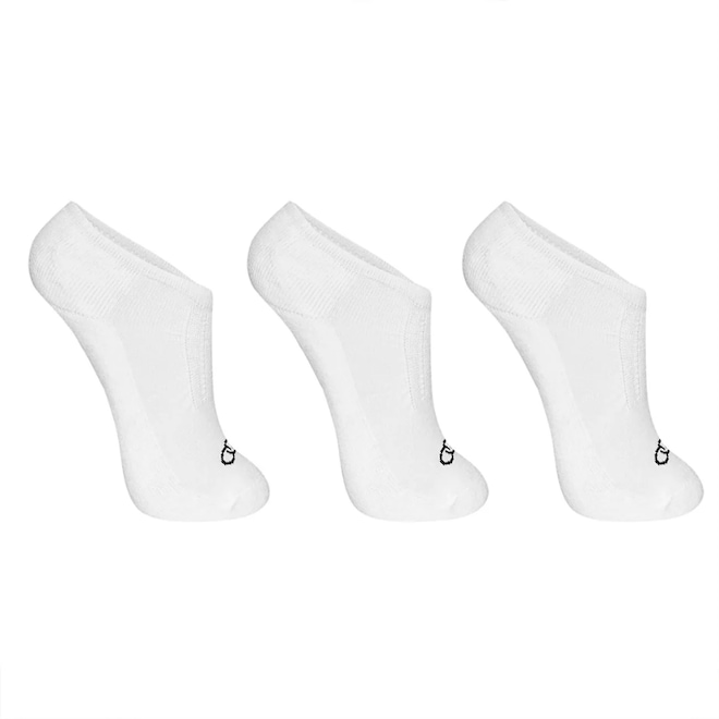 Meia Feminina Olympikus Invisível - 3 pares - Foto 1