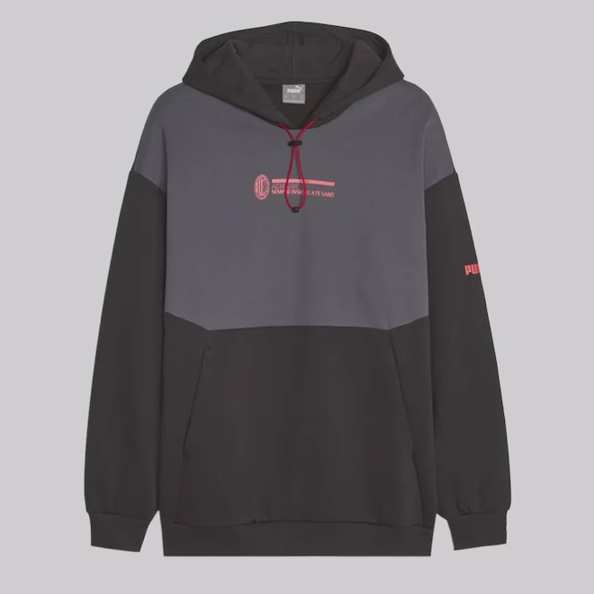 Blusão de Moletom Masculino Puma Milan FTBL Culture - Foto 1