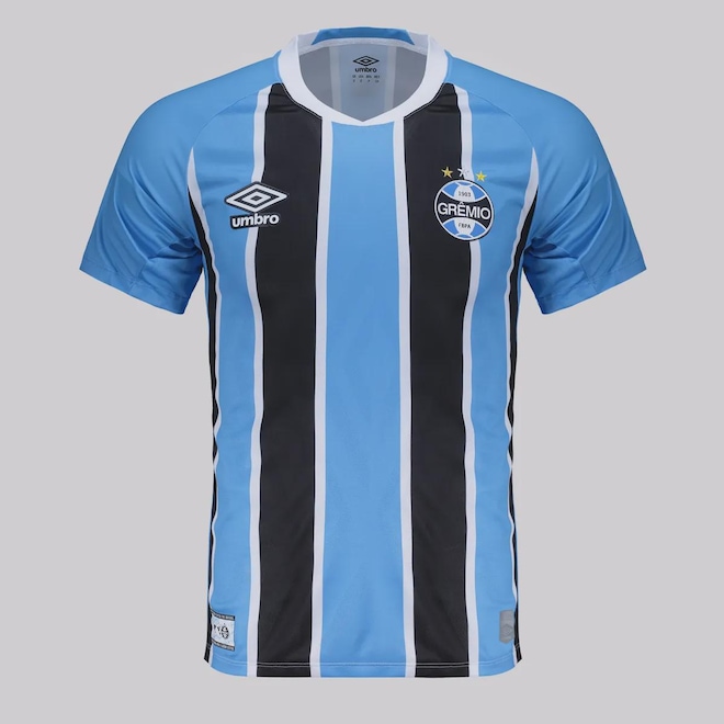 Camisa do Grêmio I 2025 Umbro Patch Sul-Americana Masculina - Foto 1