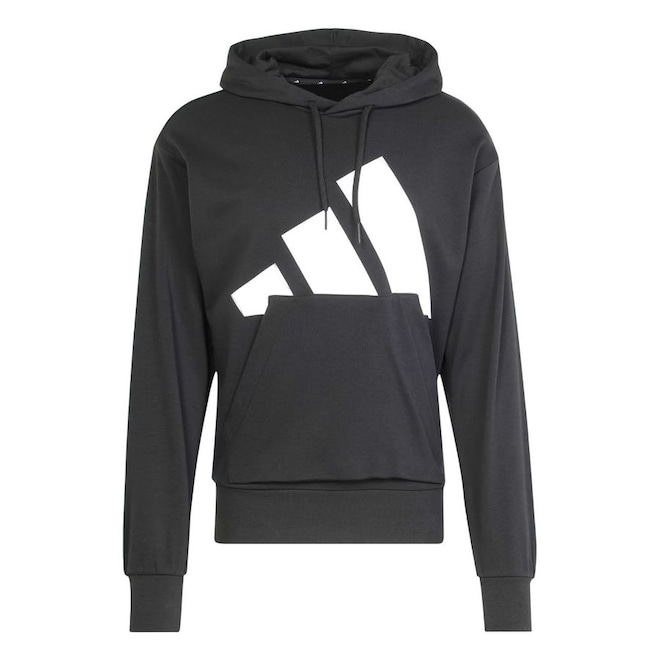 Blusão de Moletom Masculino adidas Big Logo Com Capuz - Foto 1