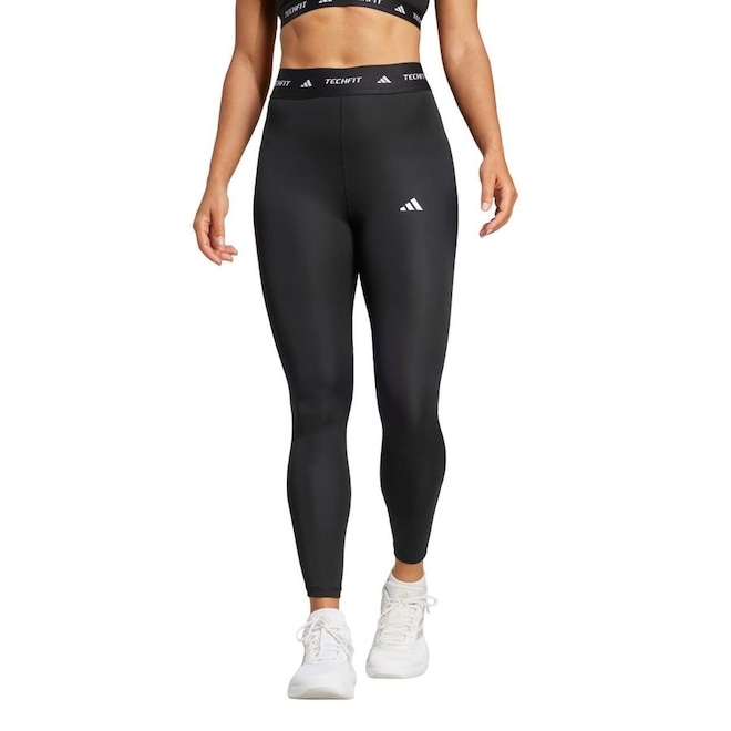 Calça Legging adidas 7/8 Techfit Feminina - Foto 1