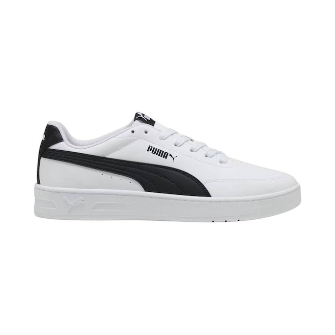 Tênis Masculino Puma Court Classic Clean - Foto 1