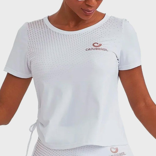 Camiseta Feminina Caju Brasil Ligth - Foto 1