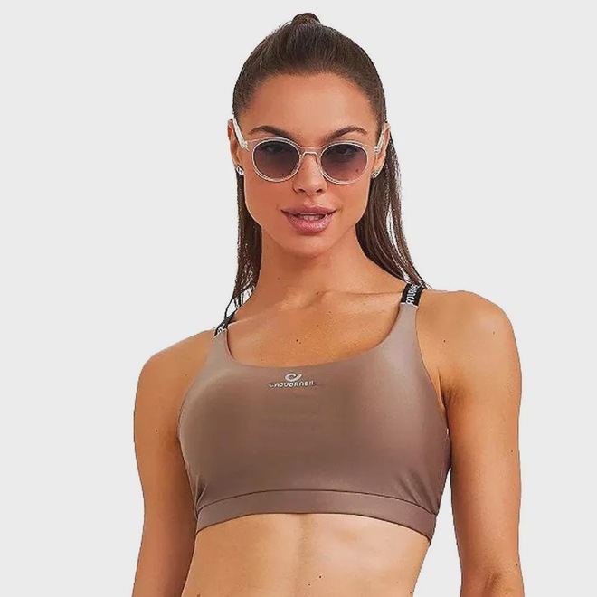 Top Feminino Caju Brasil Atletika - Foto 1