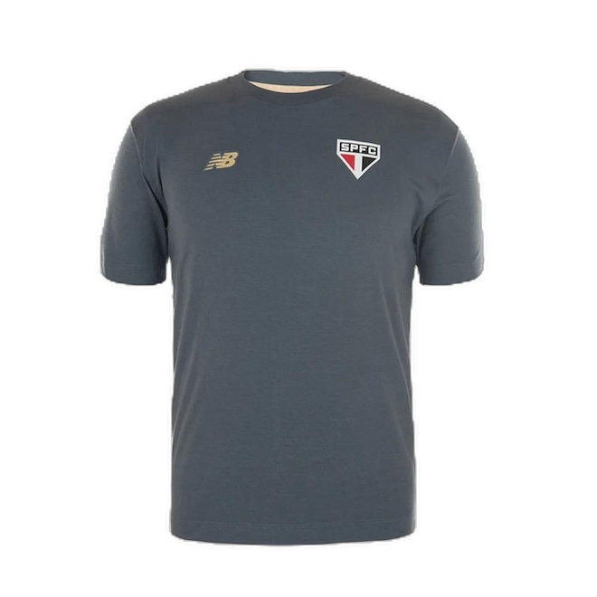 Camiseta do São Paulo 2025 New Balance Viagem Masculina - Foto 1