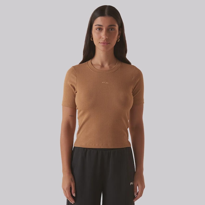 Camiseta Fila Regular Essentials Feminina - Foto 1