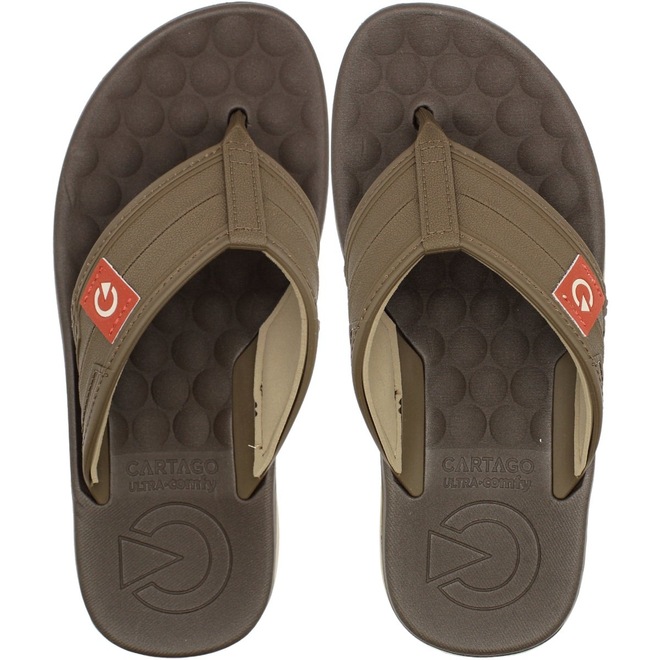 Chinelo de Dedo Masculino Cartago Sintra Confortável - Foto 1