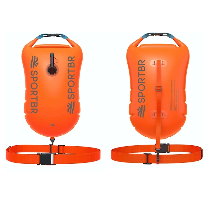 Bóia e Sinalizador para Natação em Mar Aberto SPORTBR - Foto 1