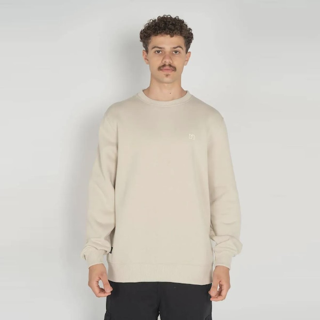 Blusão de Moletom Masculina DC Embroidery Care - Foto 1