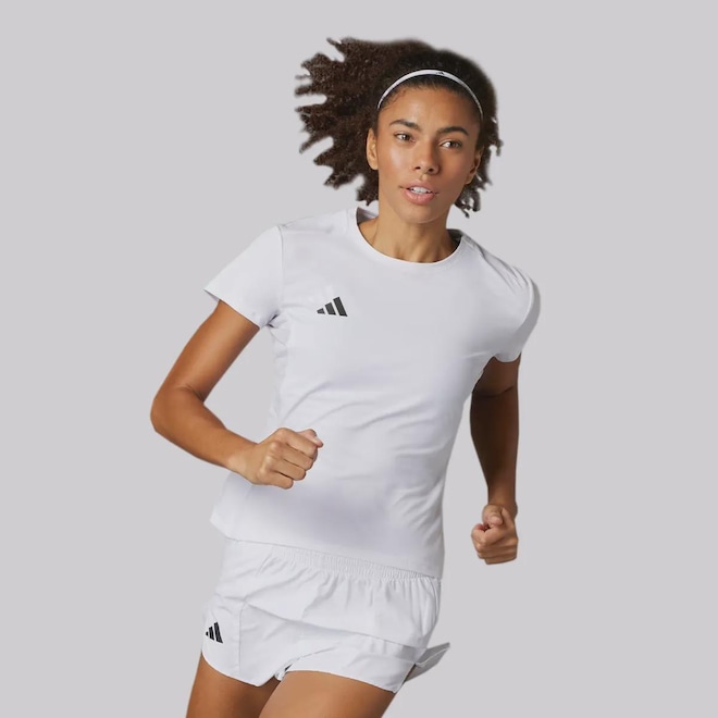 Camiseta Feminina adidas Adizero Essentials - Foto 1