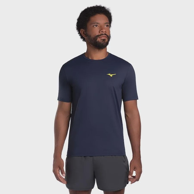 Camiseta Mizuno Focus Stamp Masculina - Foto 1